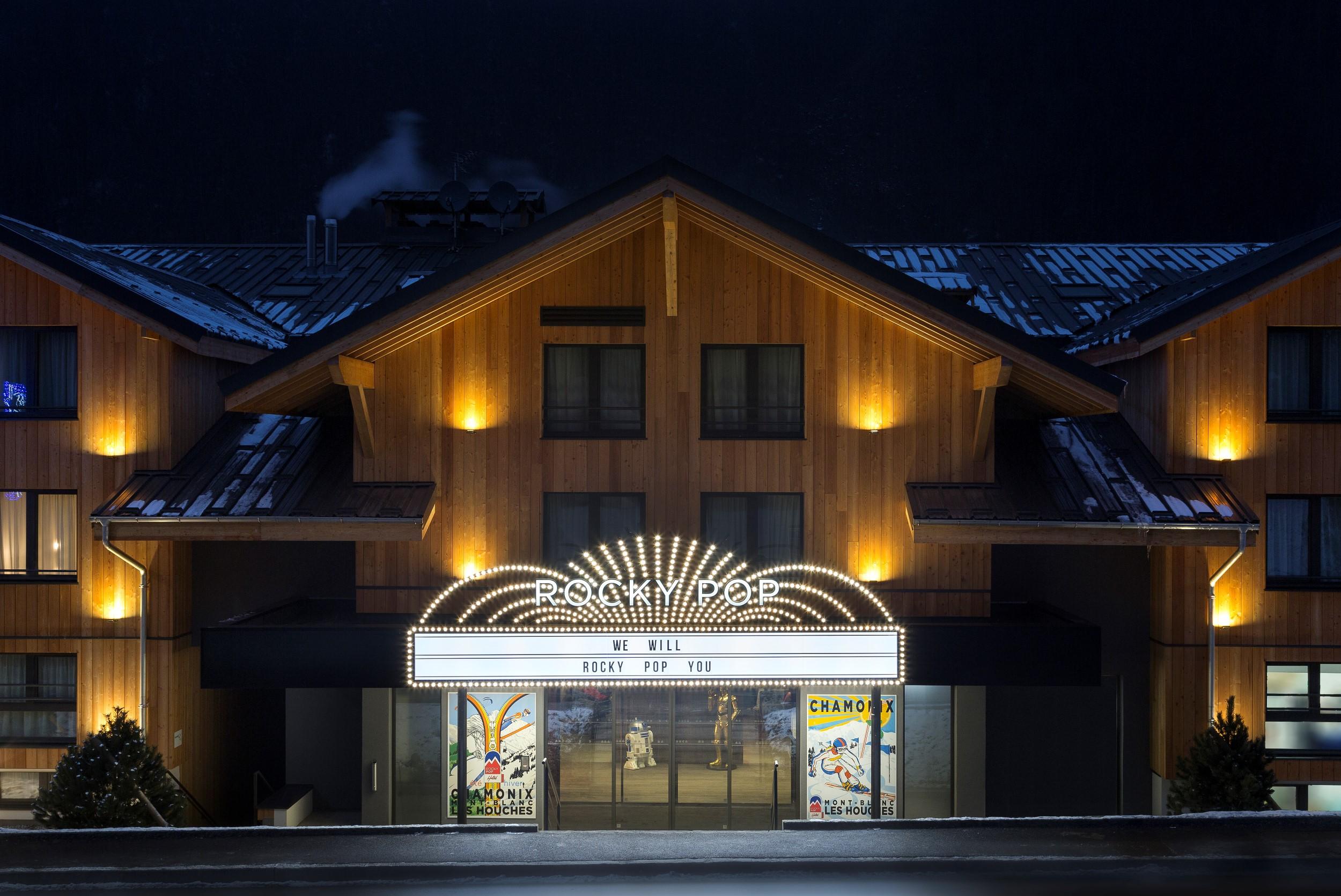Rockypop Chamonix - Les Houches Hotel Exterior photo